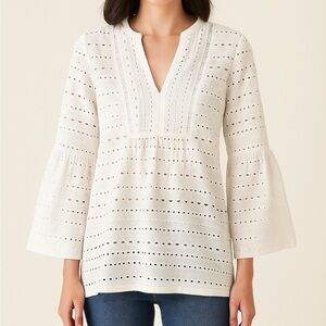 Blouse LOFT Manches Cloche Taille XSP - Dusty Rose, Neuve Avec étiquettes